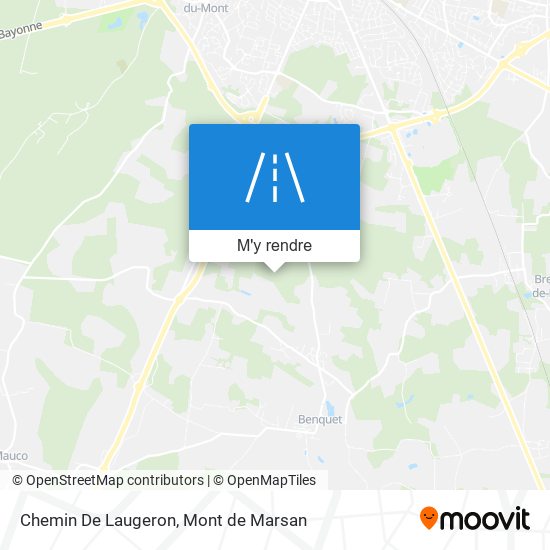 Chemin De Laugeron plan