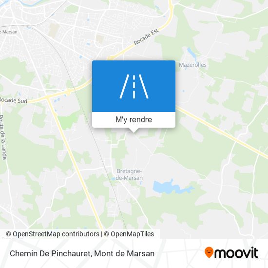 Chemin De Pinchauret plan