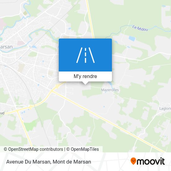 Avenue Du Marsan plan