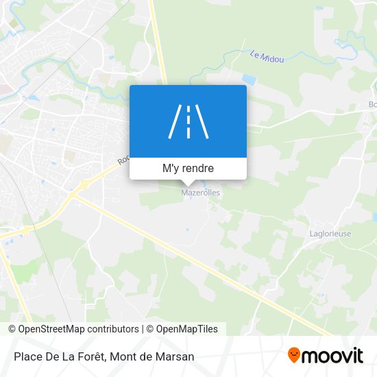 Place De La Forêt plan