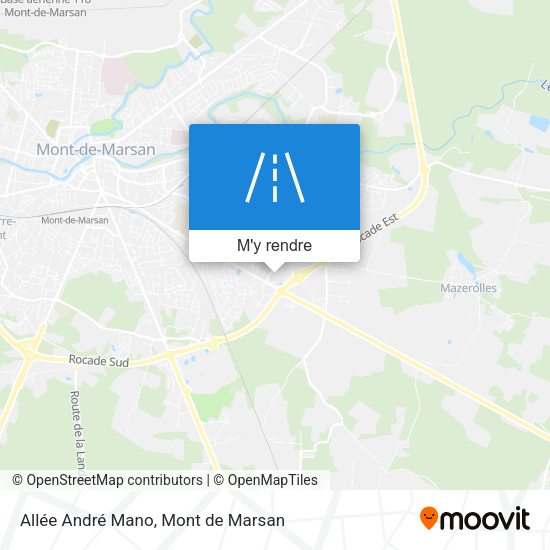 Allée André Mano plan