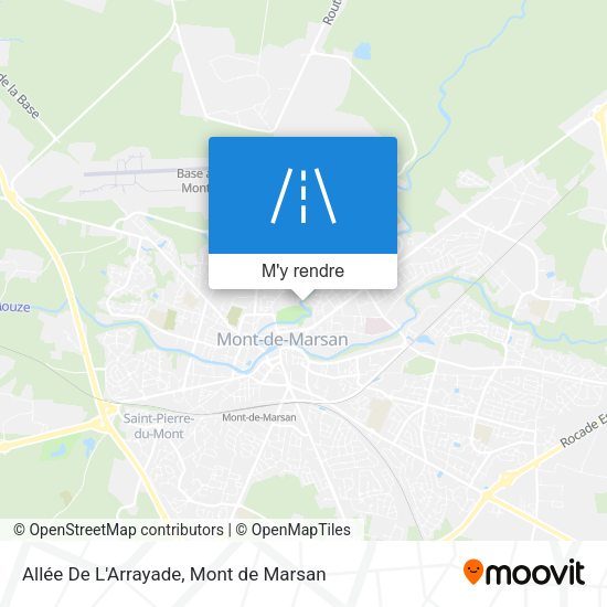 Allée De L'Arrayade plan