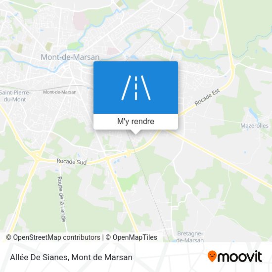 Allée De Sianes plan