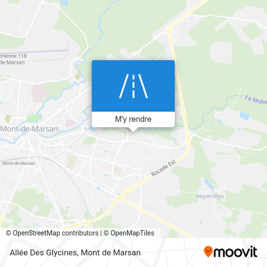 Allée Des Glycines plan