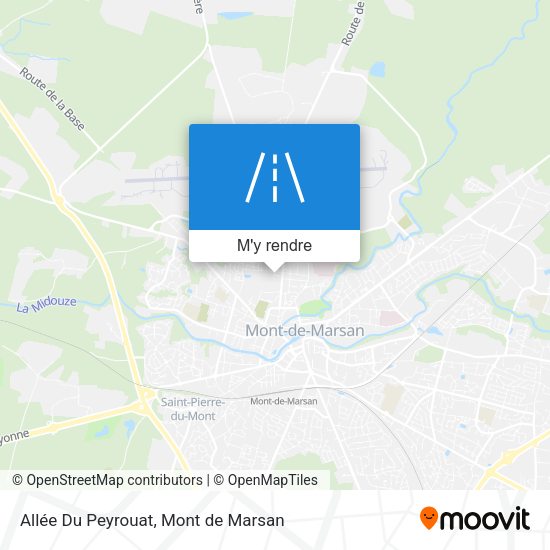 Allée Du Peyrouat plan