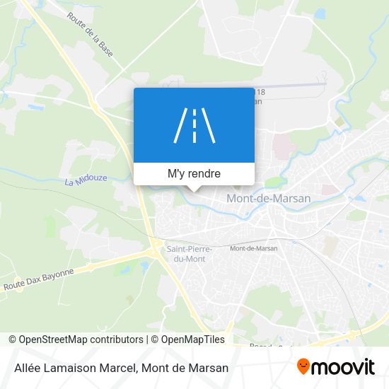 Allée Lamaison Marcel plan