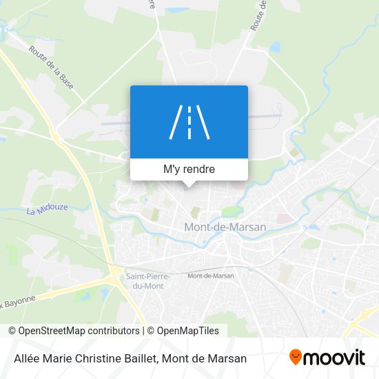 Allée Marie Christine Baillet plan