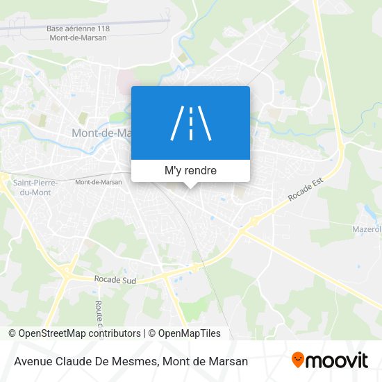 Avenue Claude De Mesmes plan