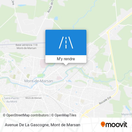 Avenue De La Gascogne plan