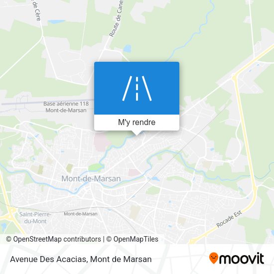 Avenue Des Acacias plan