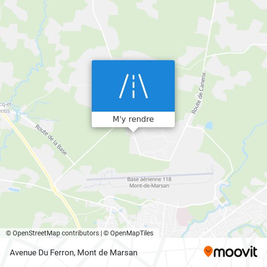 Avenue Du Ferron plan