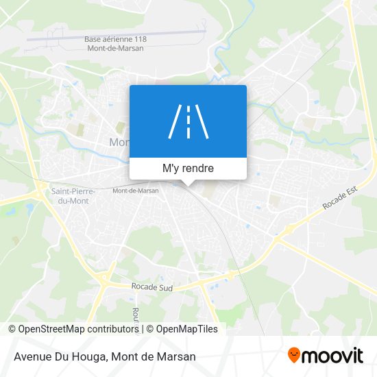 Avenue Du Houga plan