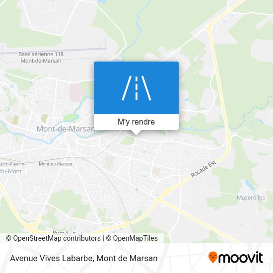 Avenue Vives Labarbe plan