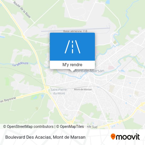 Boulevard Des Acacias plan