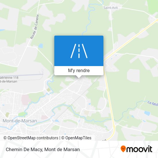 Chemin De Macy plan