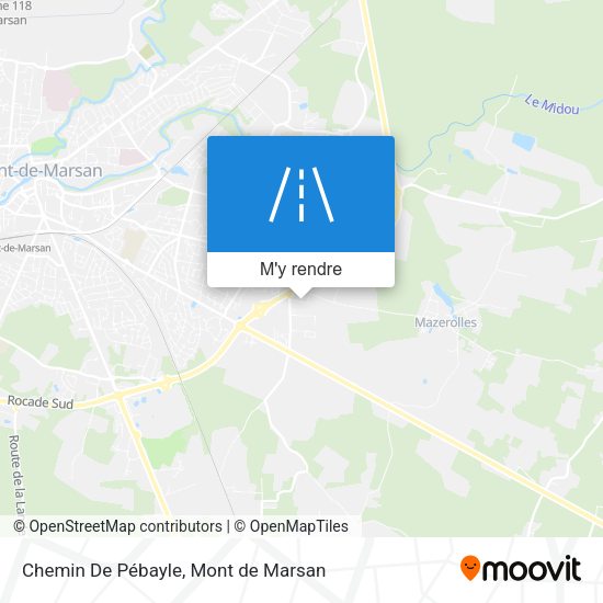 Chemin De Pébayle plan