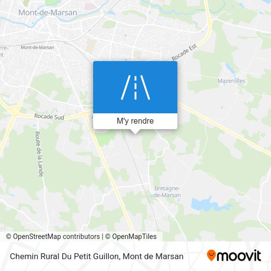 Chemin Rural Du Petit Guillon plan