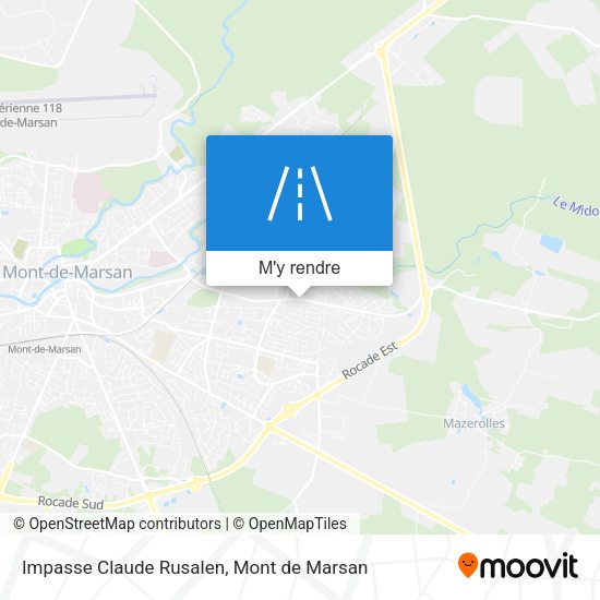 Impasse Claude Rusalen plan