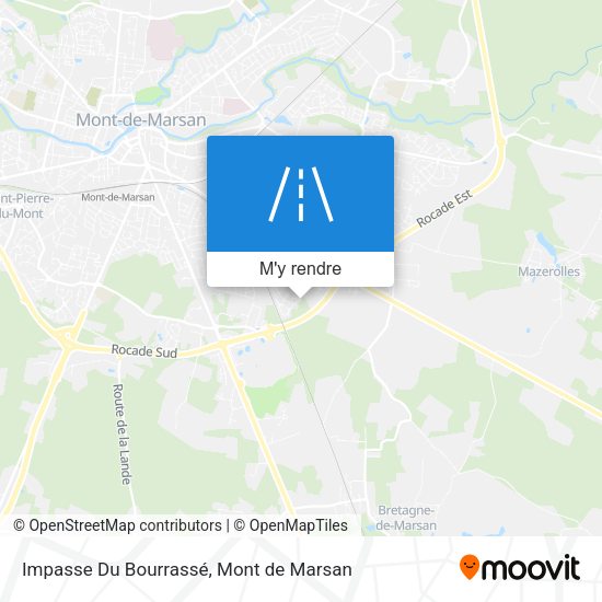 Impasse Du Bourrassé plan