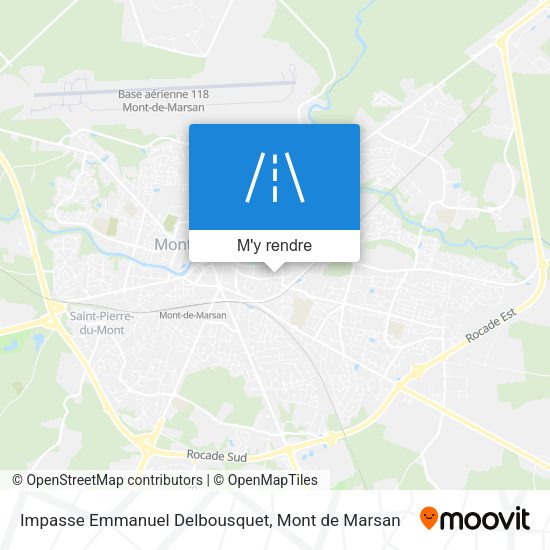 Impasse Emmanuel Delbousquet plan