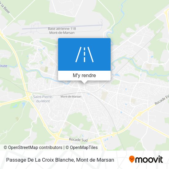 Passage De La Croix Blanche plan