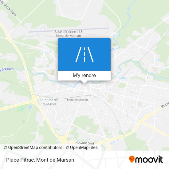 Place Pitrac plan