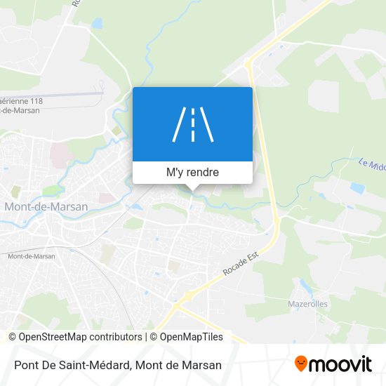 Pont De Saint-Médard plan