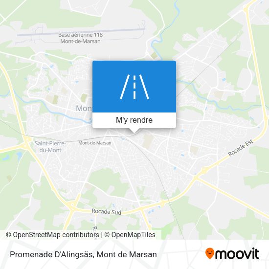 Promenade D'Alingsäs plan