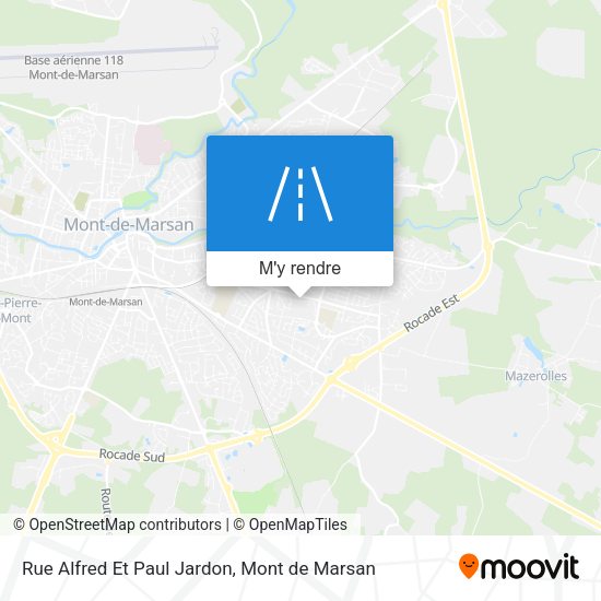 Rue Alfred Et Paul Jardon plan