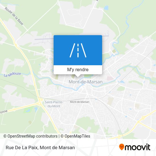Rue De La Paix plan