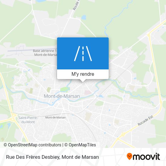 Rue Des Frères Desbiey plan