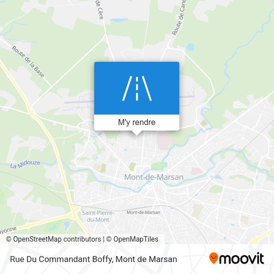 Rue Du Commandant Boffy plan