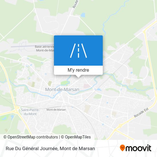 Rue Du Général Journée plan