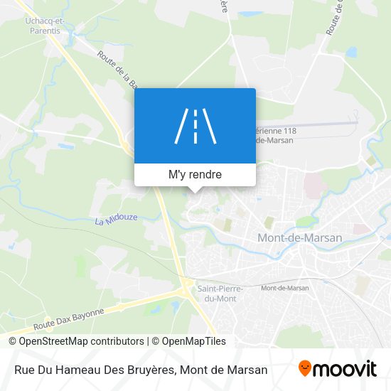 Rue Du Hameau Des Bruyères plan