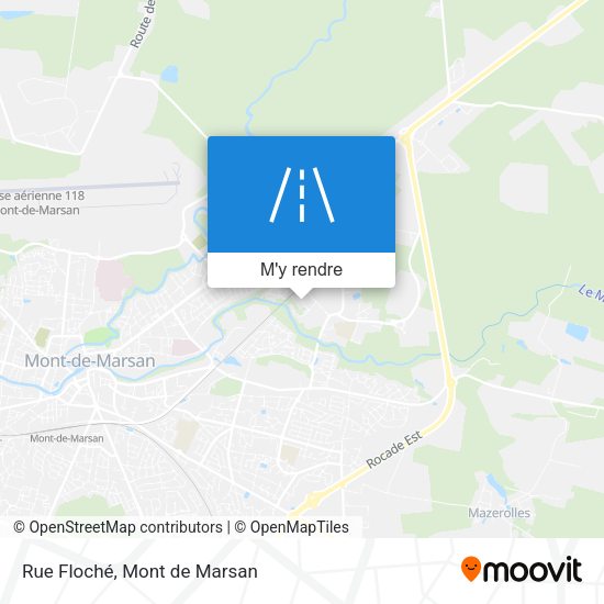 Rue Floché plan