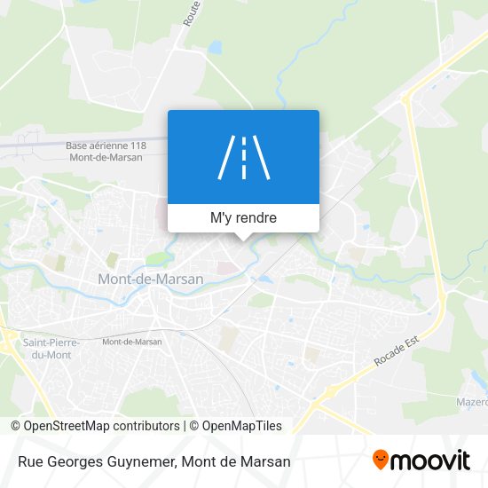 Rue Georges Guynemer plan