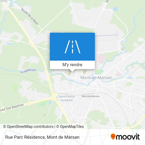 Rue Parc Résidence plan
