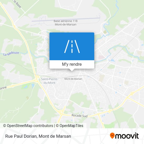Rue Paul Dorian plan