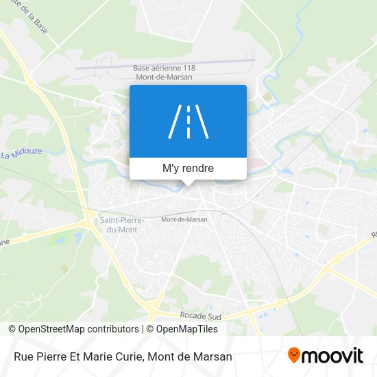 Rue Pierre Et Marie Curie plan