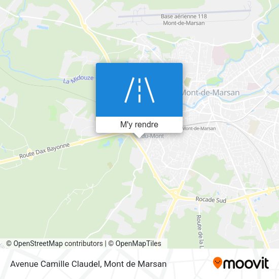Avenue Camille Claudel plan