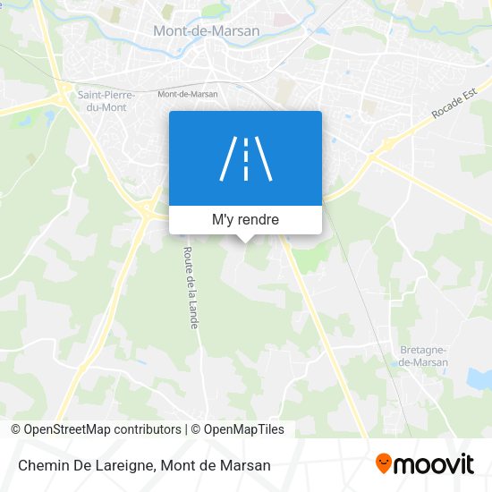Chemin De Lareigne plan