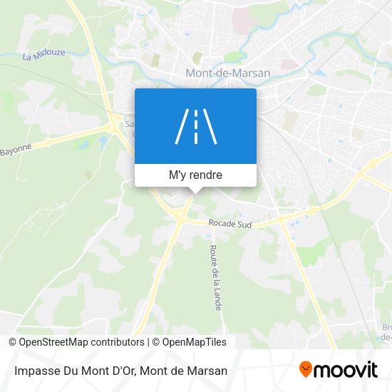Impasse Du Mont D'Or plan