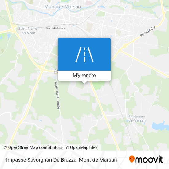 Impasse Savorgnan De Brazza plan