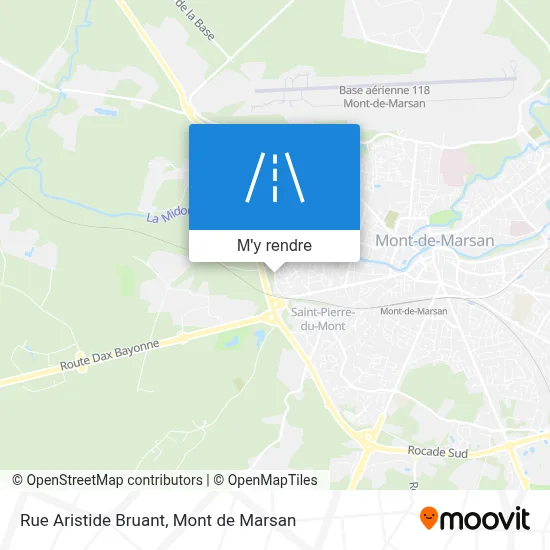 Rue Aristide Bruant plan