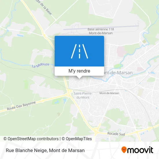 Rue Blanche Neige plan