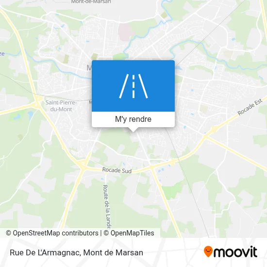 Rue De L'Armagnac plan