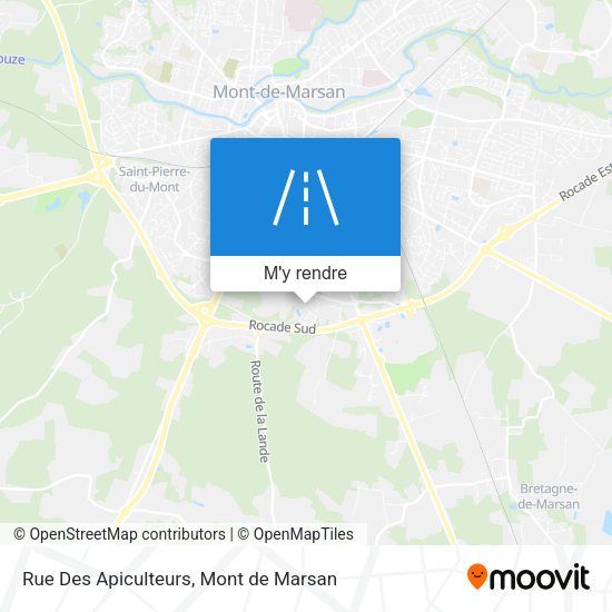 Rue Des Apiculteurs plan