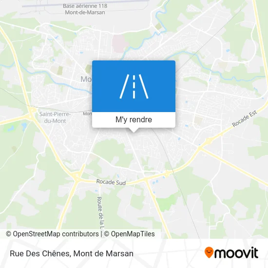 Rue Des Chênes plan