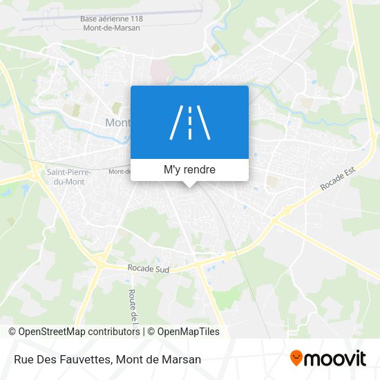 Rue Des Fauvettes plan