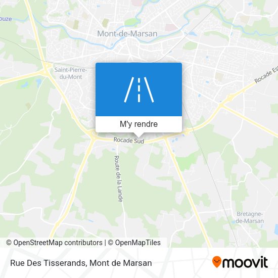Rue Des Tisserands plan